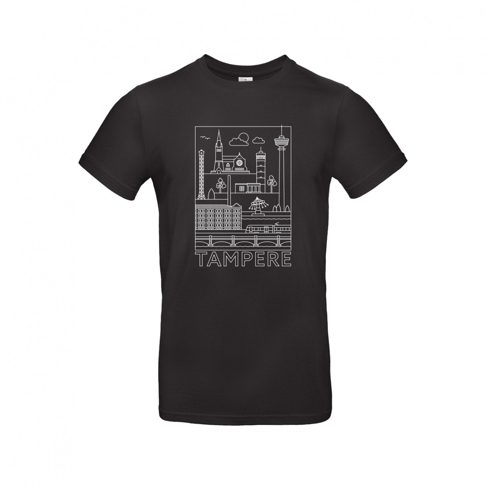 Tampere -nähtävyydet t-paita