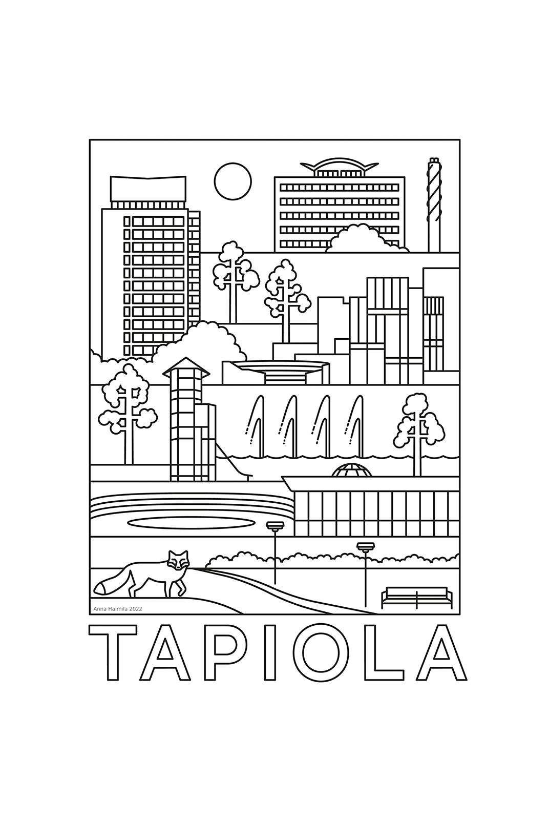 Tapiola -nähtävyydet