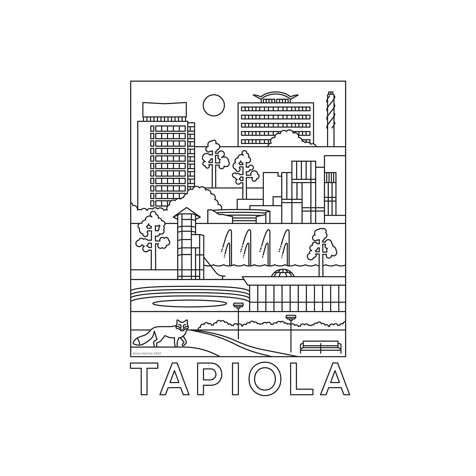 Tapiola -nähtävyydet