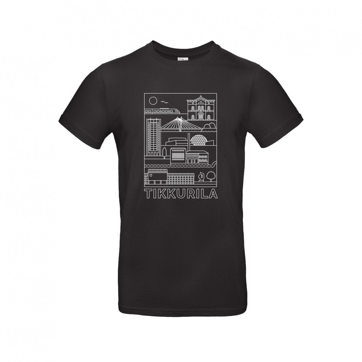 Tikkurila -nähtävyydet t-paita