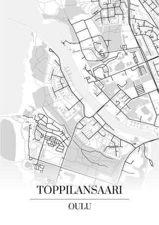 Toppilansaari Kartta - Nensa