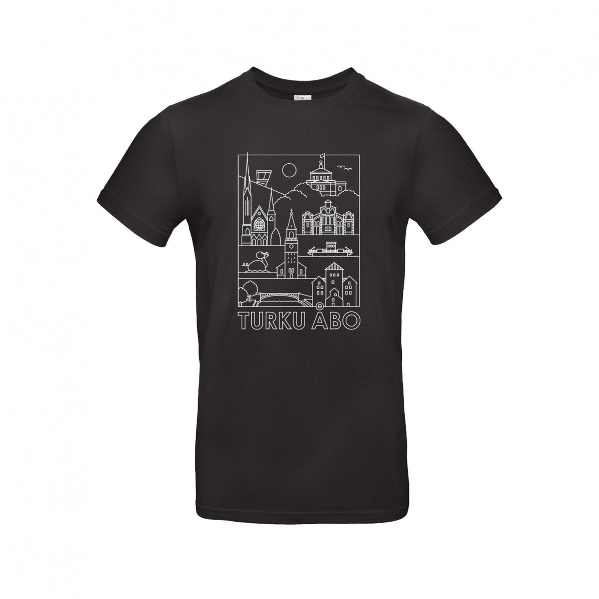 Turku -nähtävyydet t-paita
