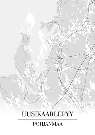 Uusikaarlepyy Kartta - Nensa