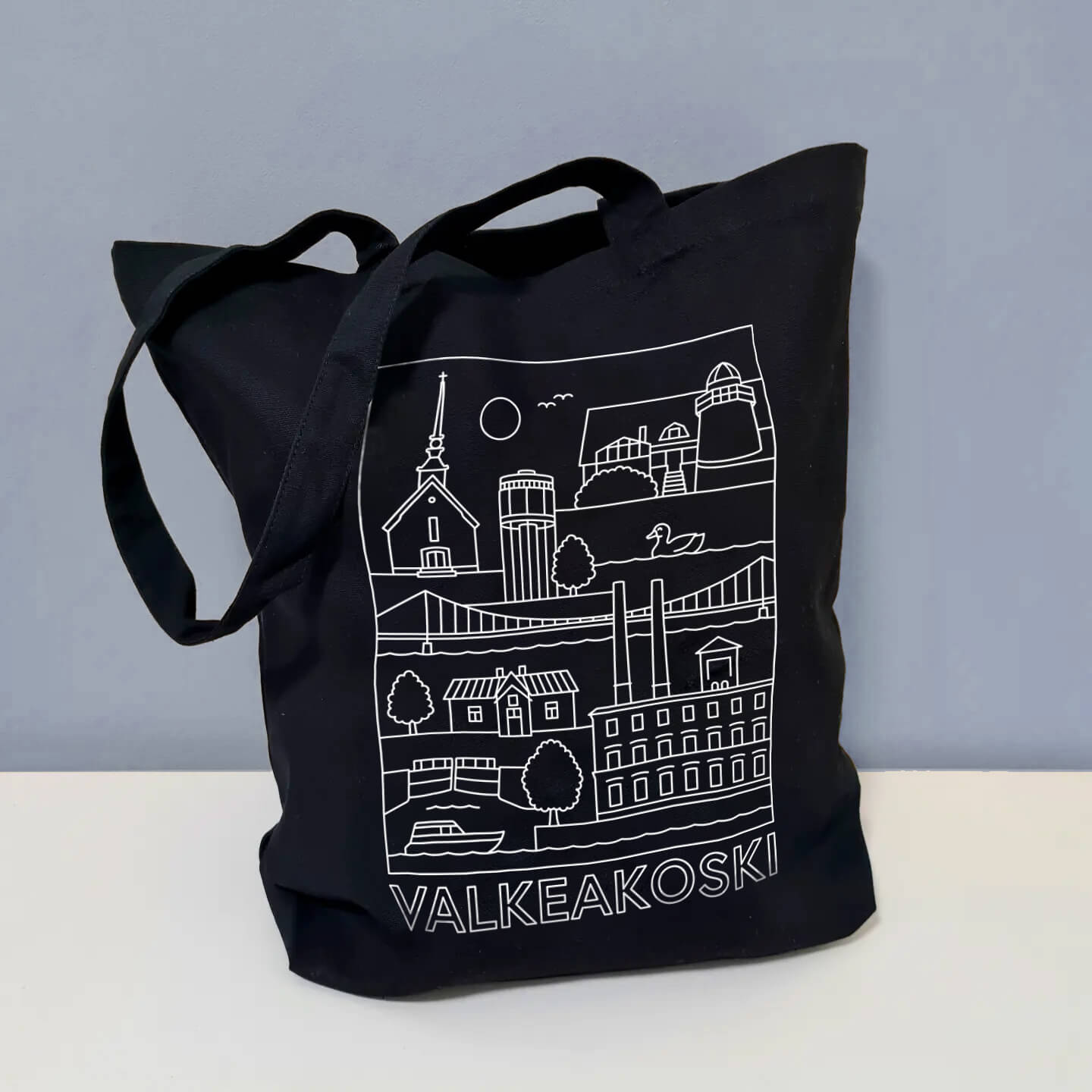 Valkeakoski -nähtävyydet kangaskassi