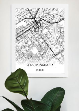 VI Kaupunginosa Kartta - Nensa