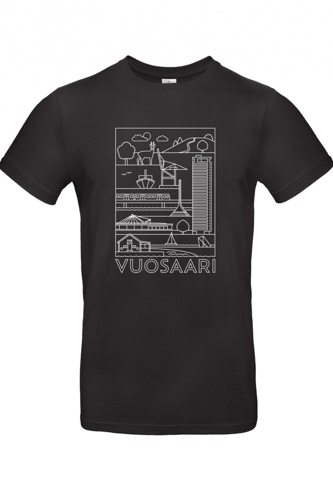 Vuosaari -nähtävyydet t-paita