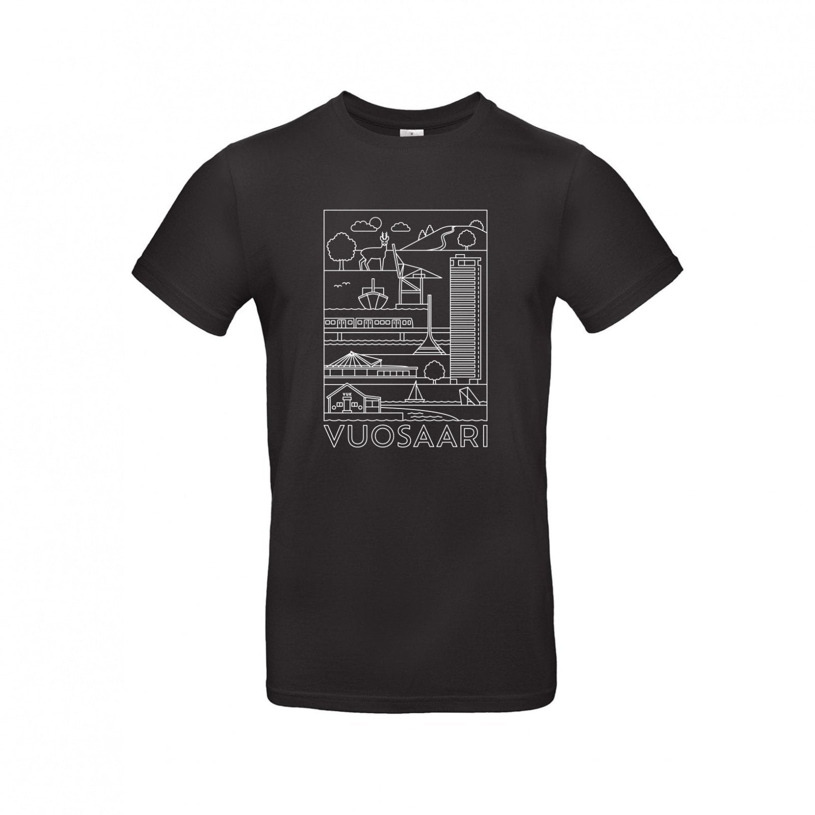 Vuosaari -nähtävyydet t-paita