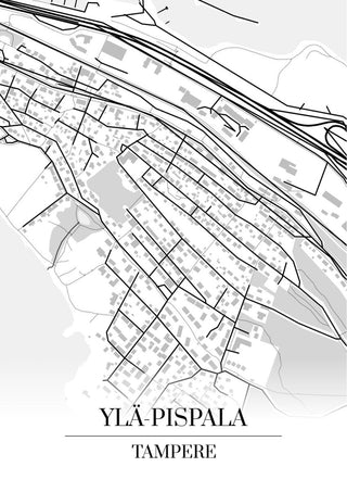 Ylä-Pispala Kartta - Nensa