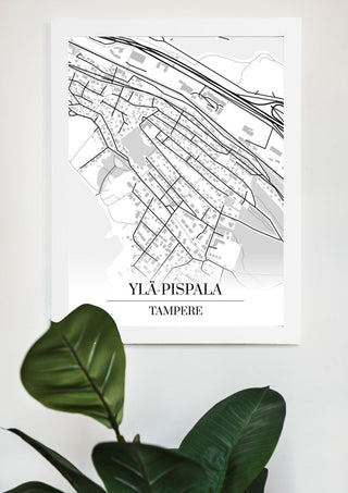 Ylä-Pispala Kartta - Nensa