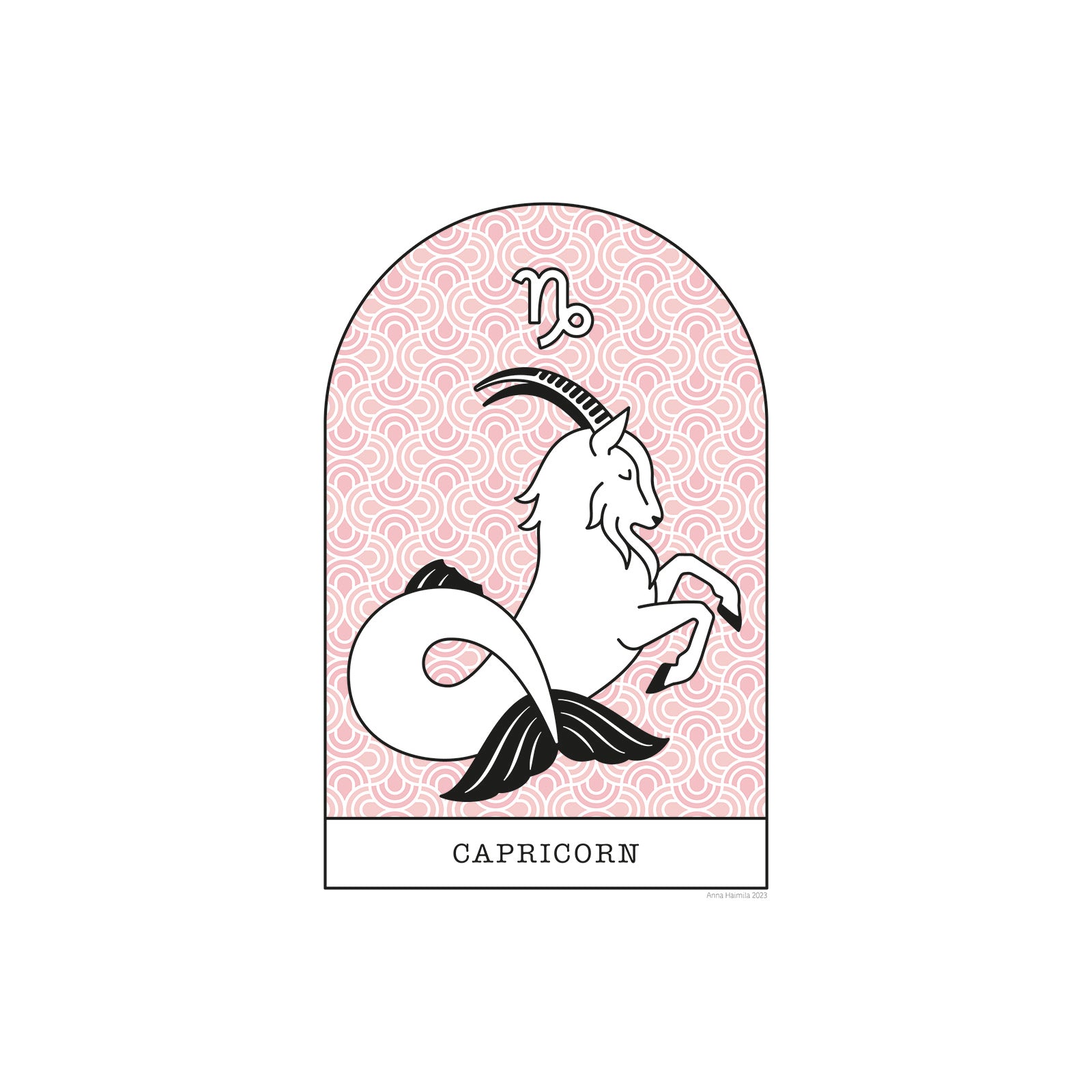 Kauris, Capricorn -horoskooppi (pinkki)