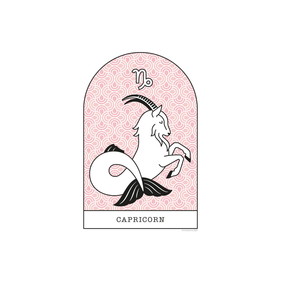 Kauris, Capricorn -horoskooppi (pinkki)