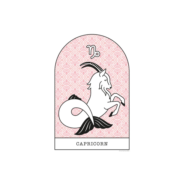 Kauris, Capricorn -horoskooppi (pinkki)