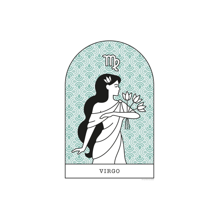 Neitsyt, Virgo -horoskooppi (merenvihreä)