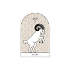 Oinas, Aries -horoskooppi (beige)