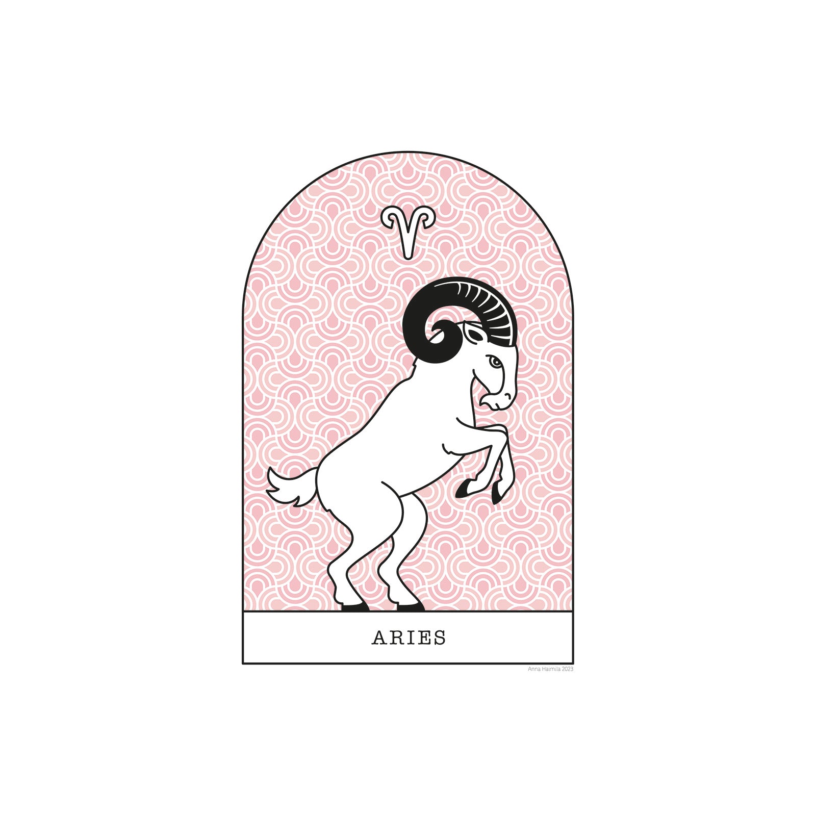 Oinas, Aries -horoskooppi (pinkki)