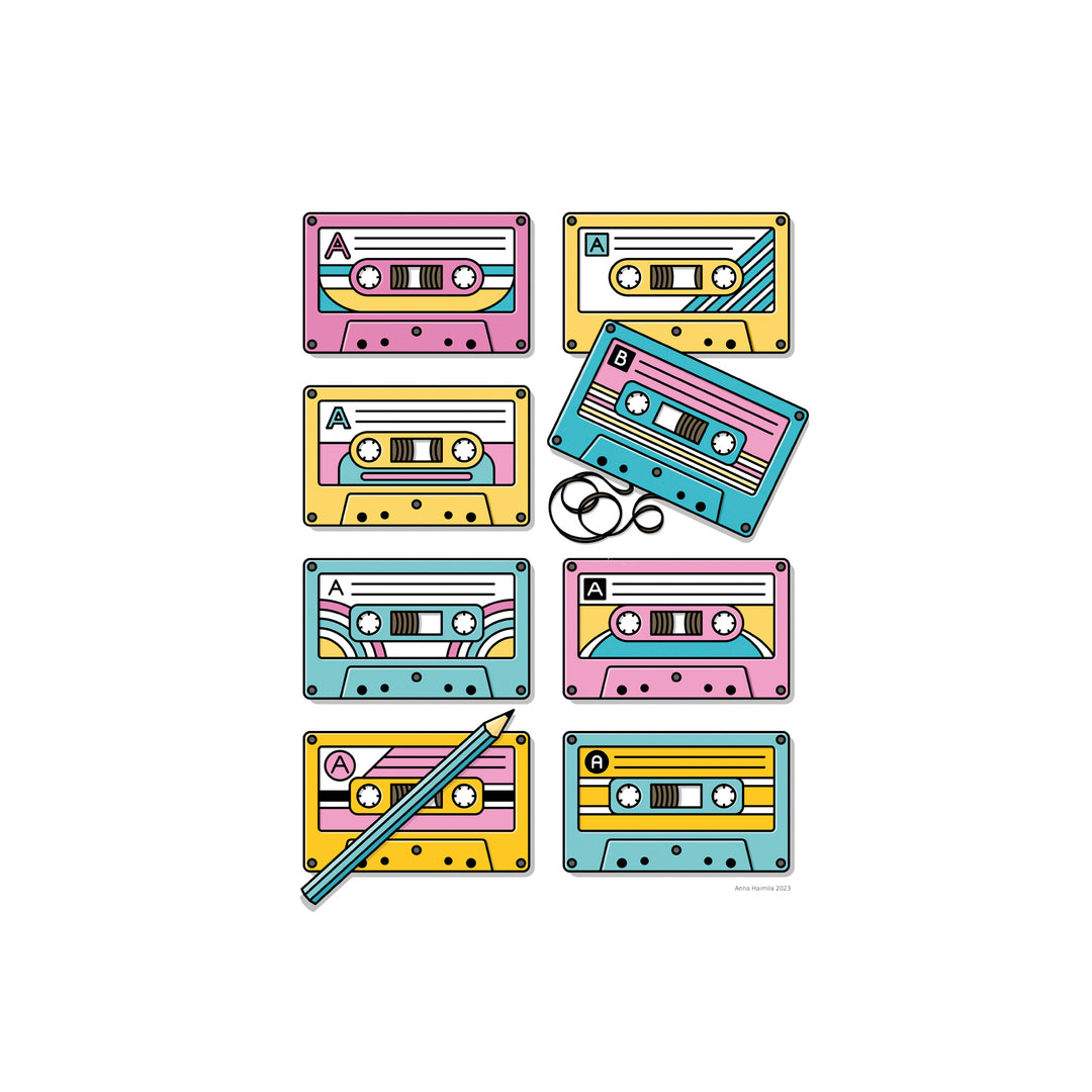 Retro c-kasetti