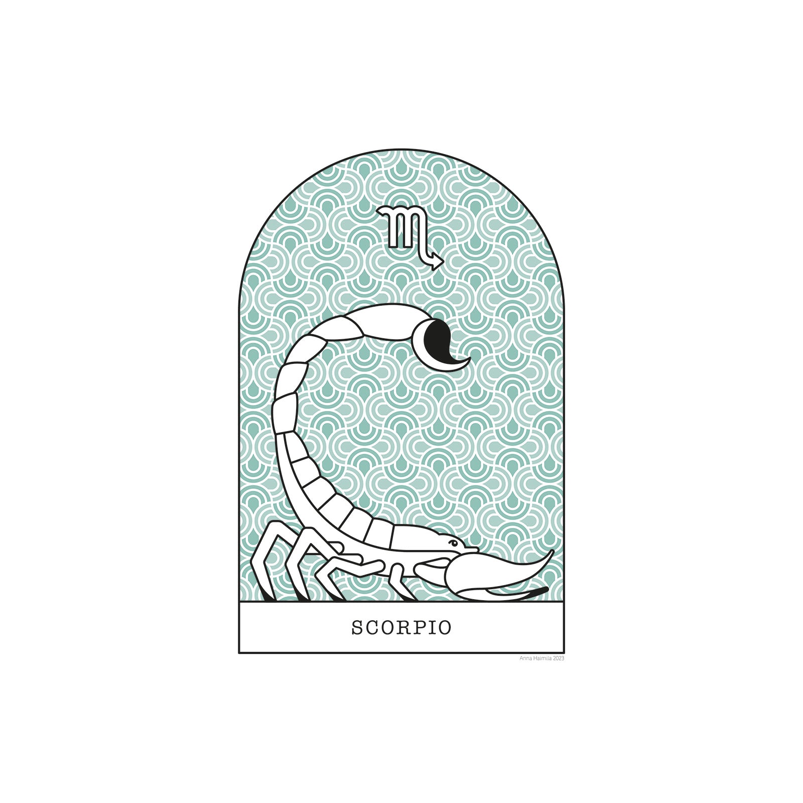 Skorpioni, Scorpio -horoskooppi (merenvihreä)