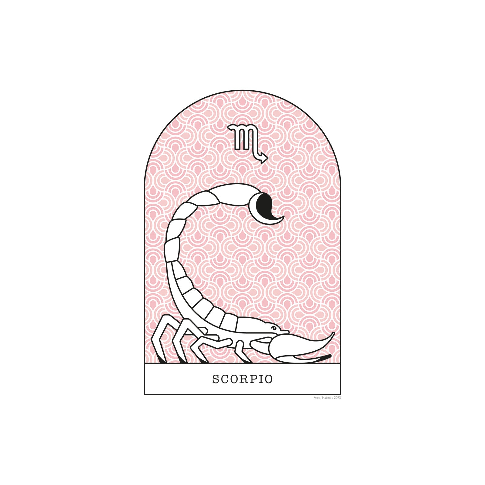 Skorpioni, Scorpio -horoskooppi (pinkki)