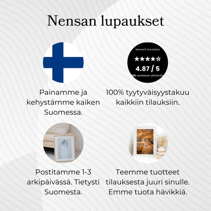 Taulu omasta valokuvasta