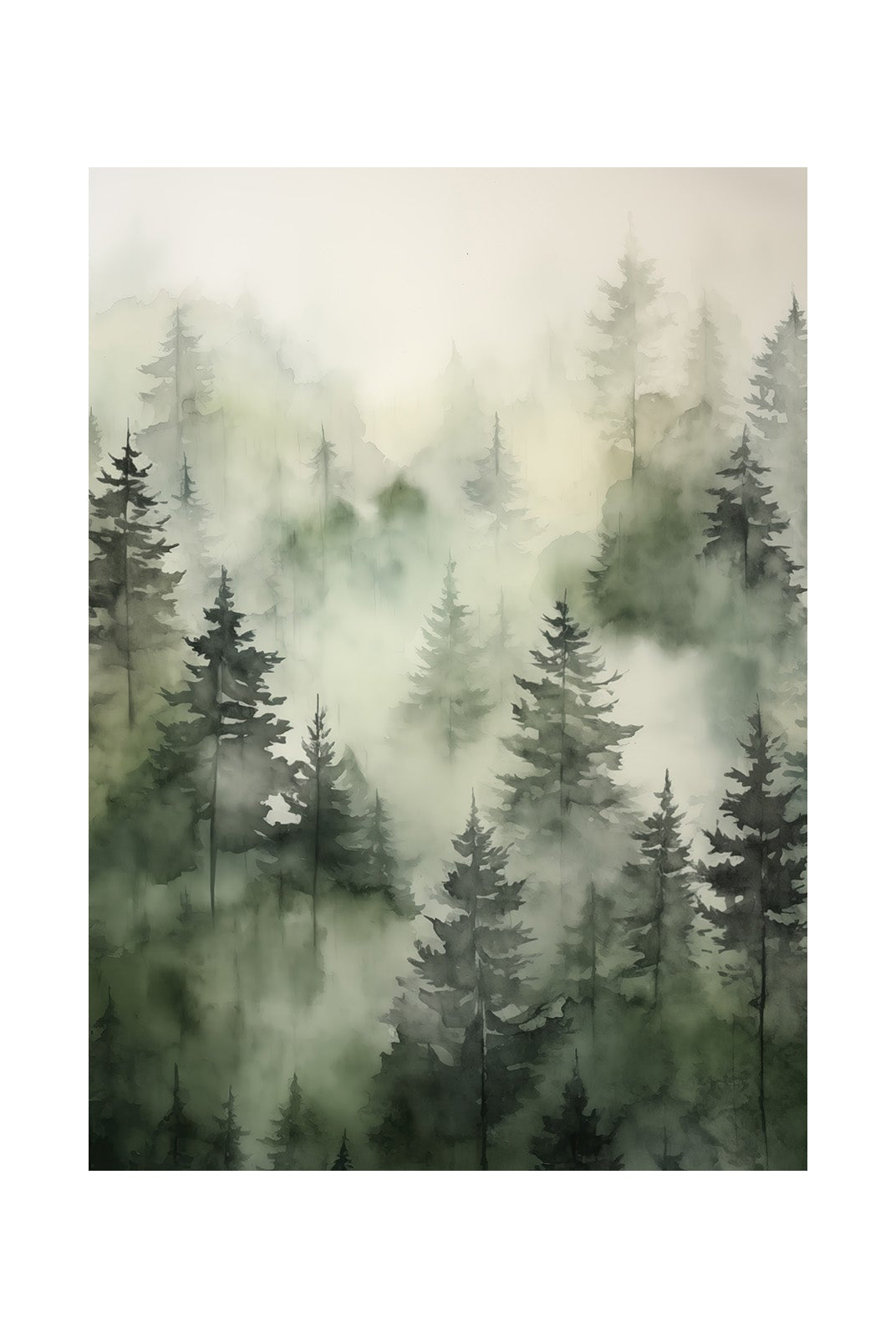Forest Fog and Fading Light