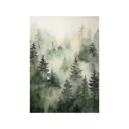 Forest Fog and Fading Light