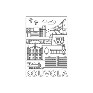 Kouvola -nähtävyydet Julisteet - Nensa