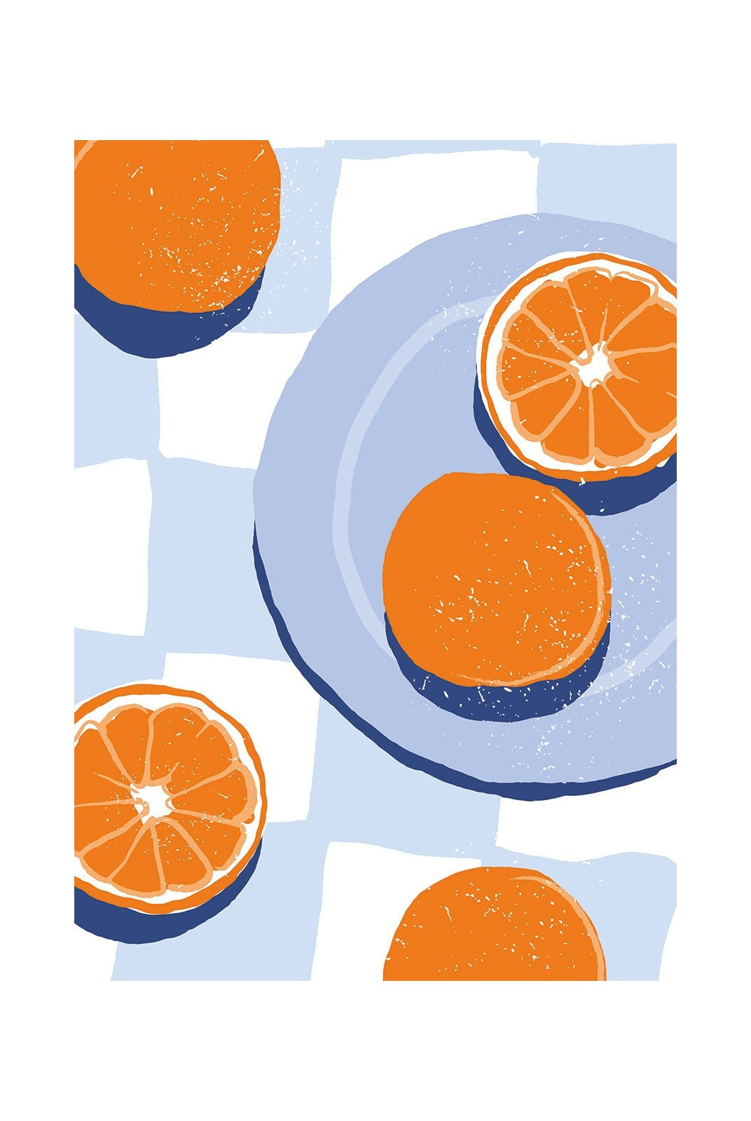 Orange Slice Art