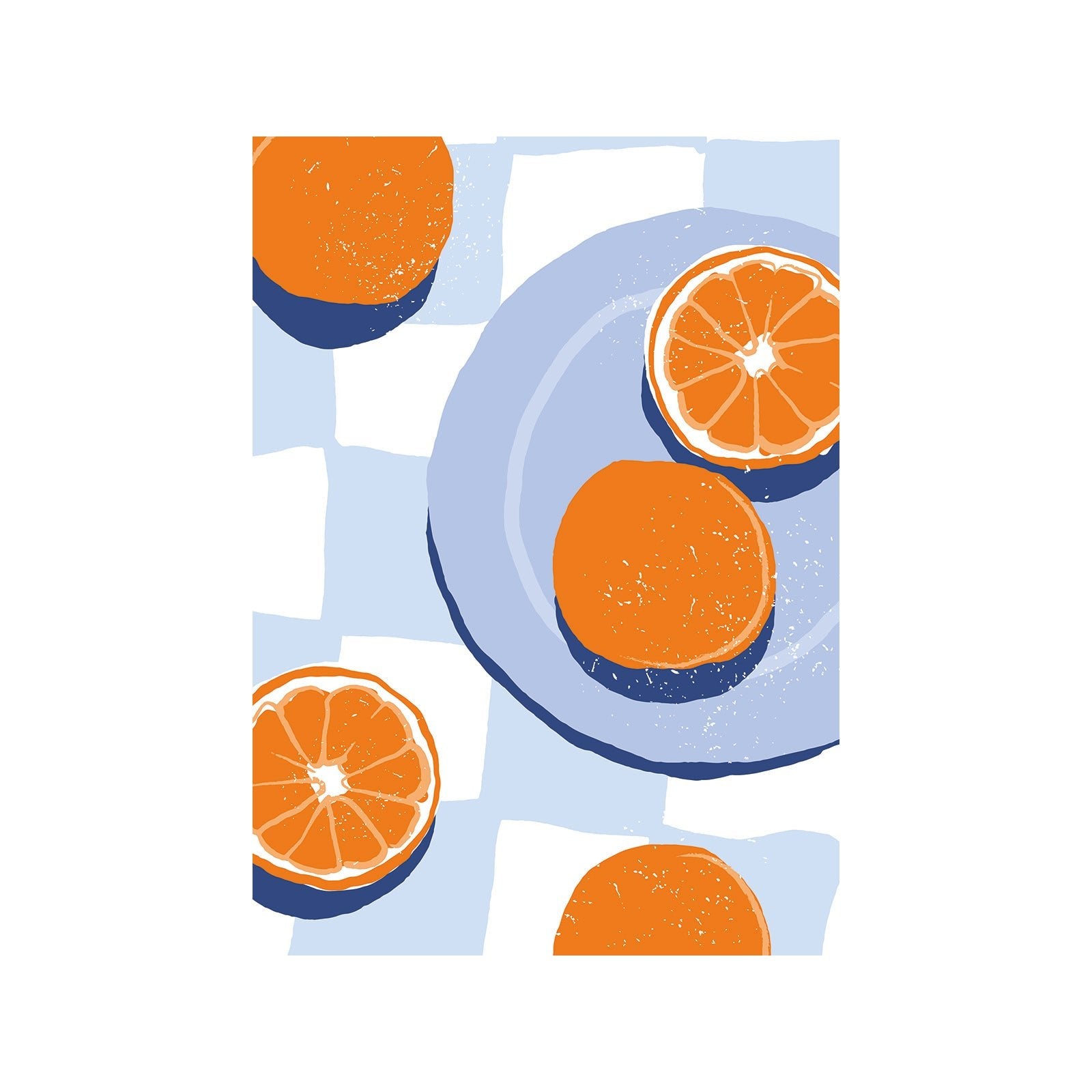 Orange Slice Art