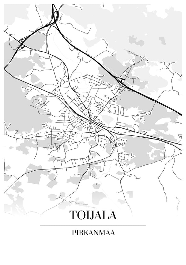 50x70cm - Musta tammikehys paspatuurilla