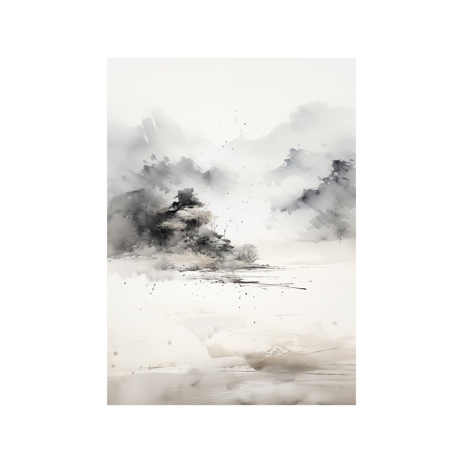 Shadowed Stream's Silent Flow