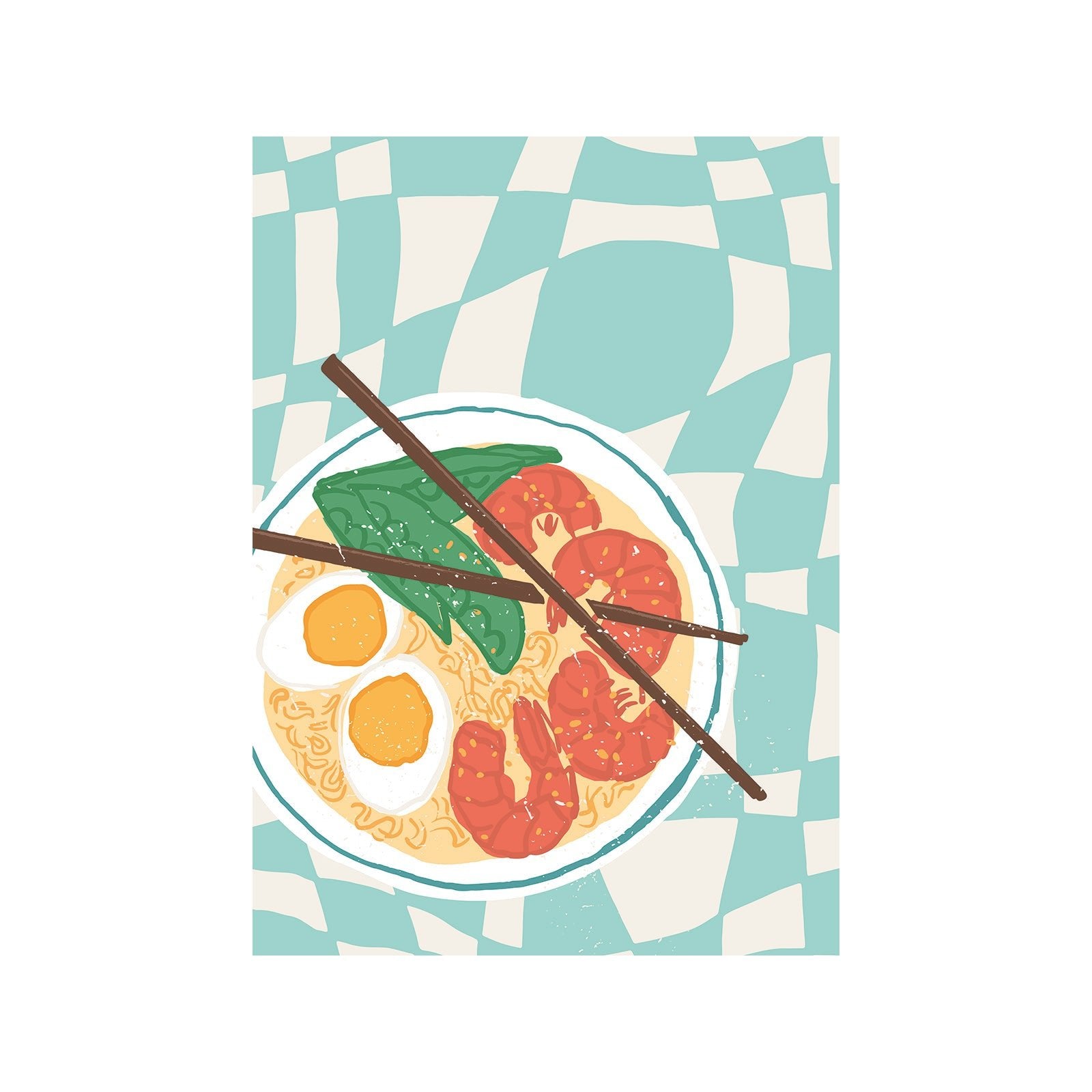 Shrimp and Eggs Gourmet