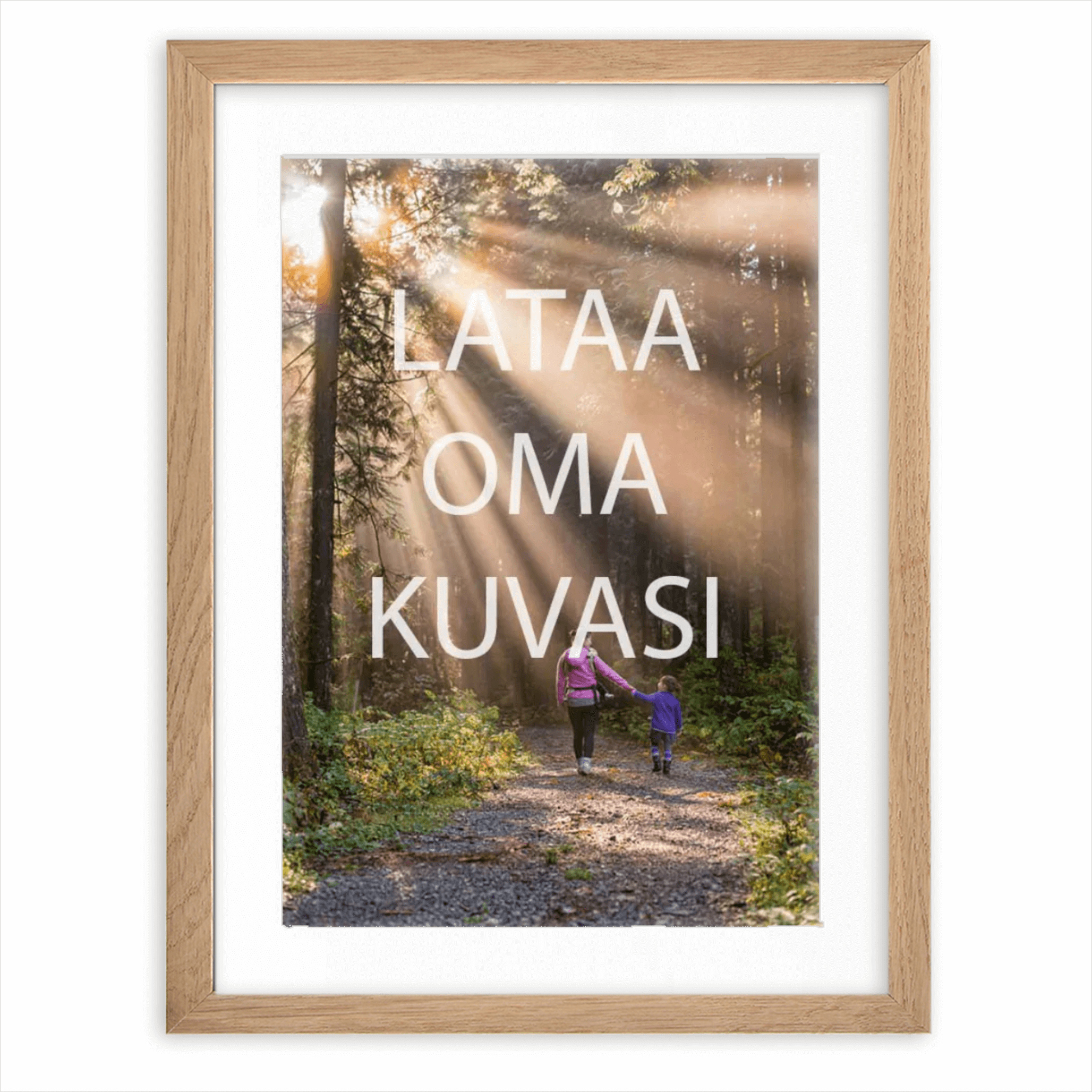 Taulu omasta valokuvasta