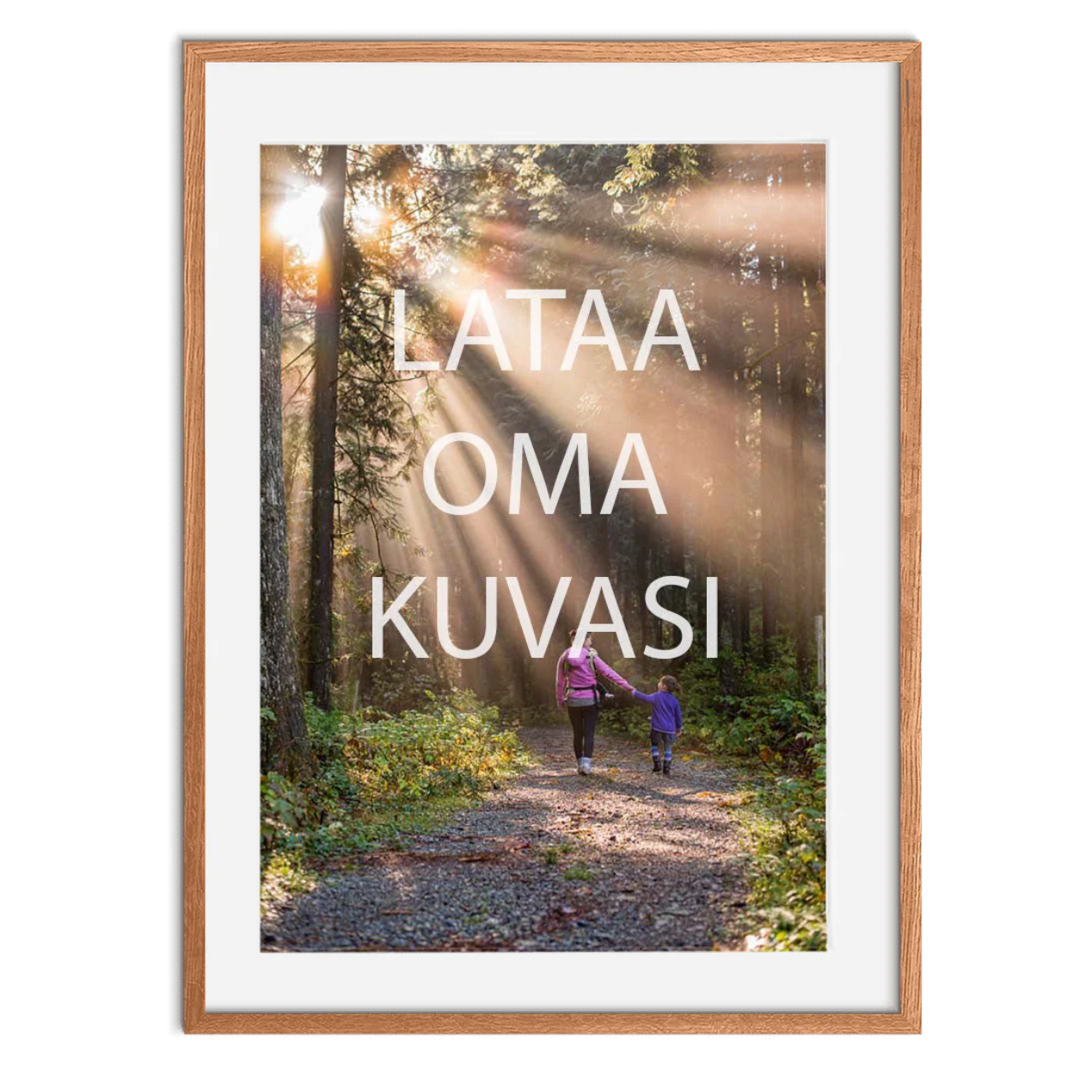 Taulu omasta valokuvasta