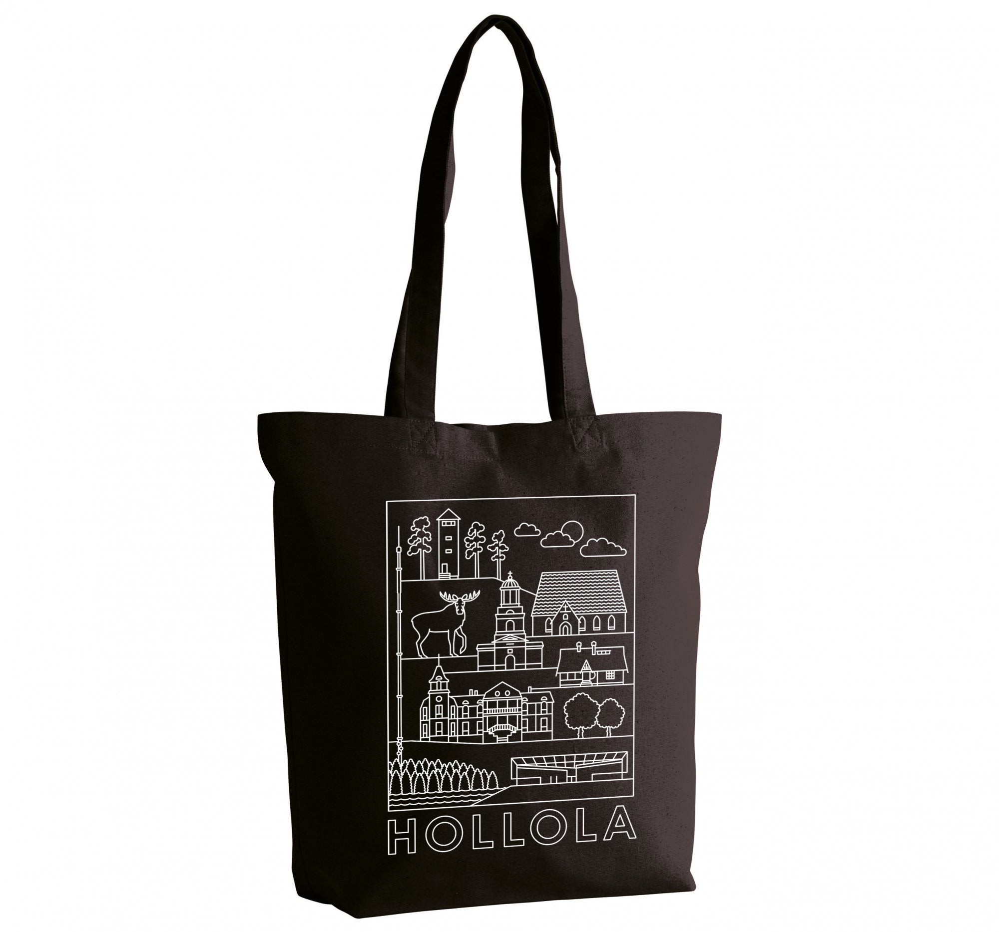 Hollola -nähtävyydet kangaskassi