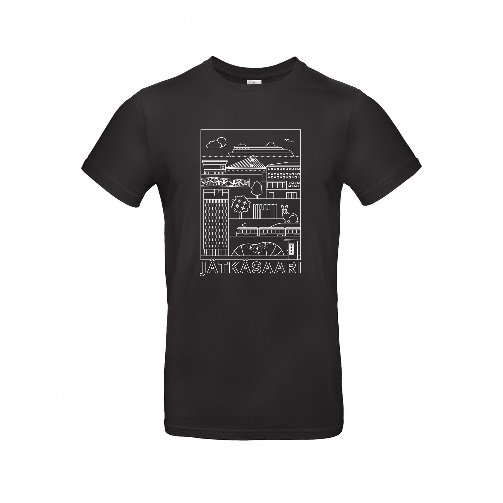 Jätkäsaari -nähtävyydet t-paita