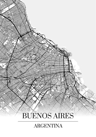 Buenos Airos Kartta - Nensa
