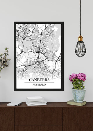Canberra Kartta - Nensa