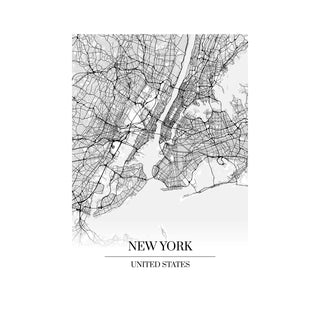New York Kartta - Nensa