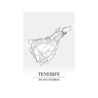 Tenerife Kartta - Nensa