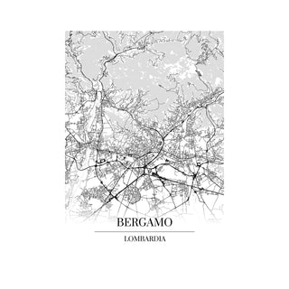 Bergamo Kartta - Nensa