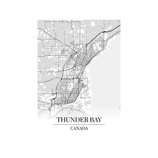 Thunder Bay Kartta - Nensa