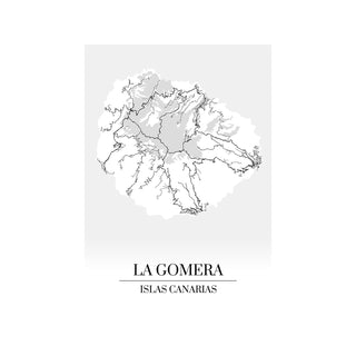 La Gomera Kartta - Nensa