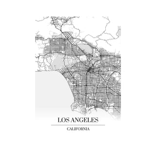 Los Angeles Kartta - Nensa