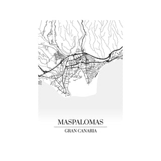 Maspalomas Kartta - Nensa