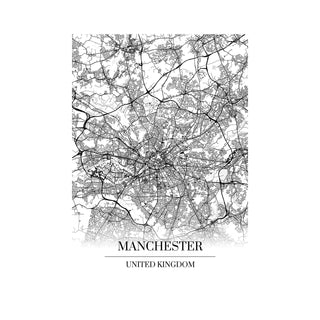 Manchester Kartta - Nensa