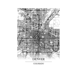 Denver Kartta - Nensa