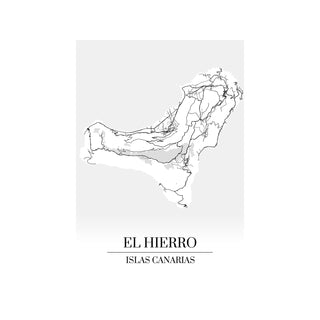 El Hierro Kartta - Nensa