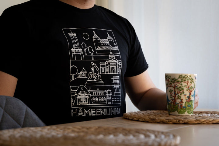 Hämeenlinna -nähtävyydet t-paita