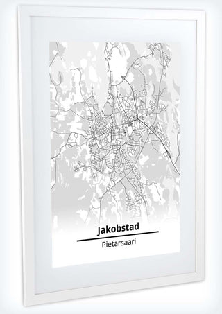 Jakobstad / Pietarsaari Kartta - Nensa