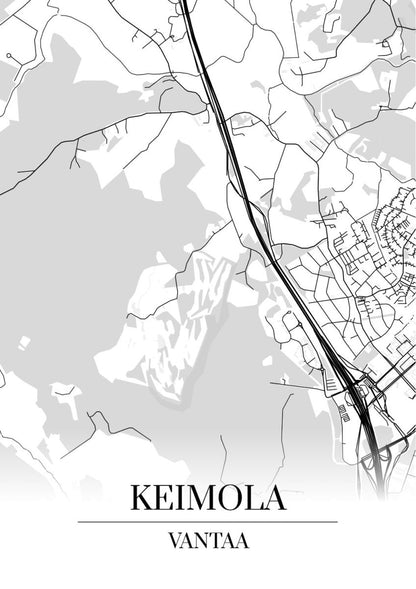 Keimola - Kartta